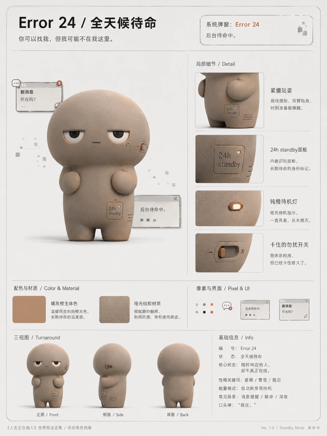 Error 24 角色卡