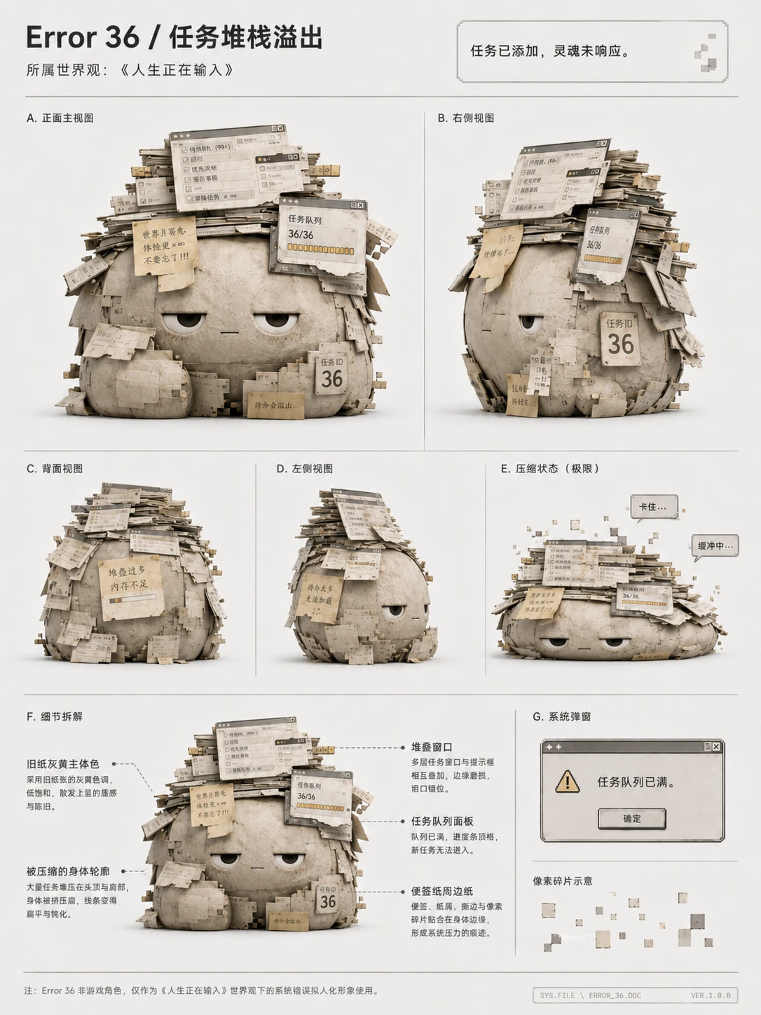 Error 36 角色卡