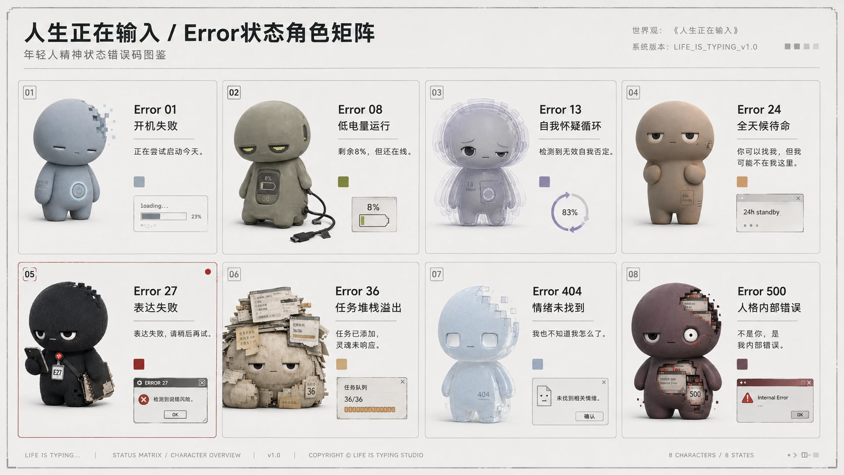Error 27 矩阵视觉样本