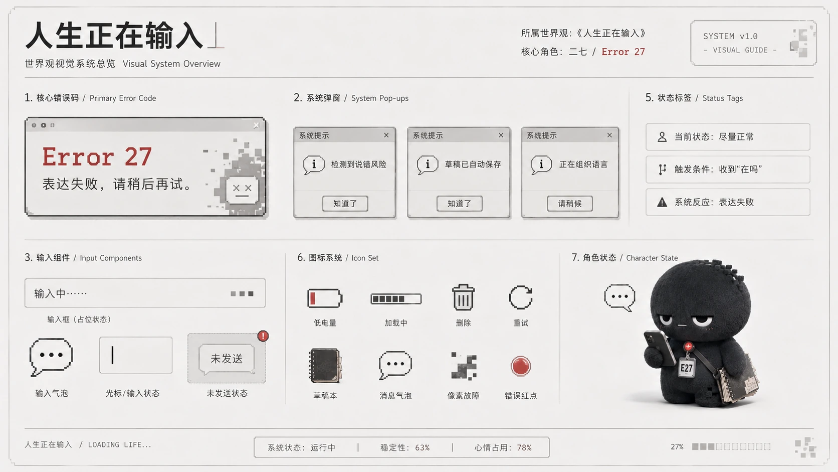二七 UI 元素设定