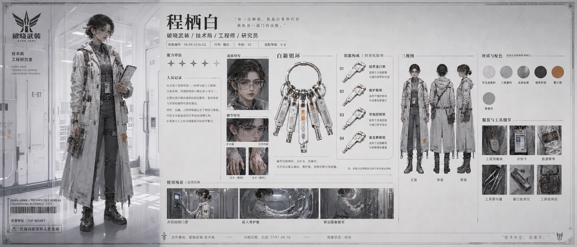 角色设定 程栖白