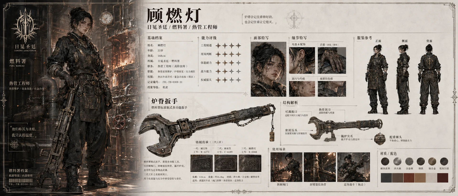 角色设定 顾燃灯