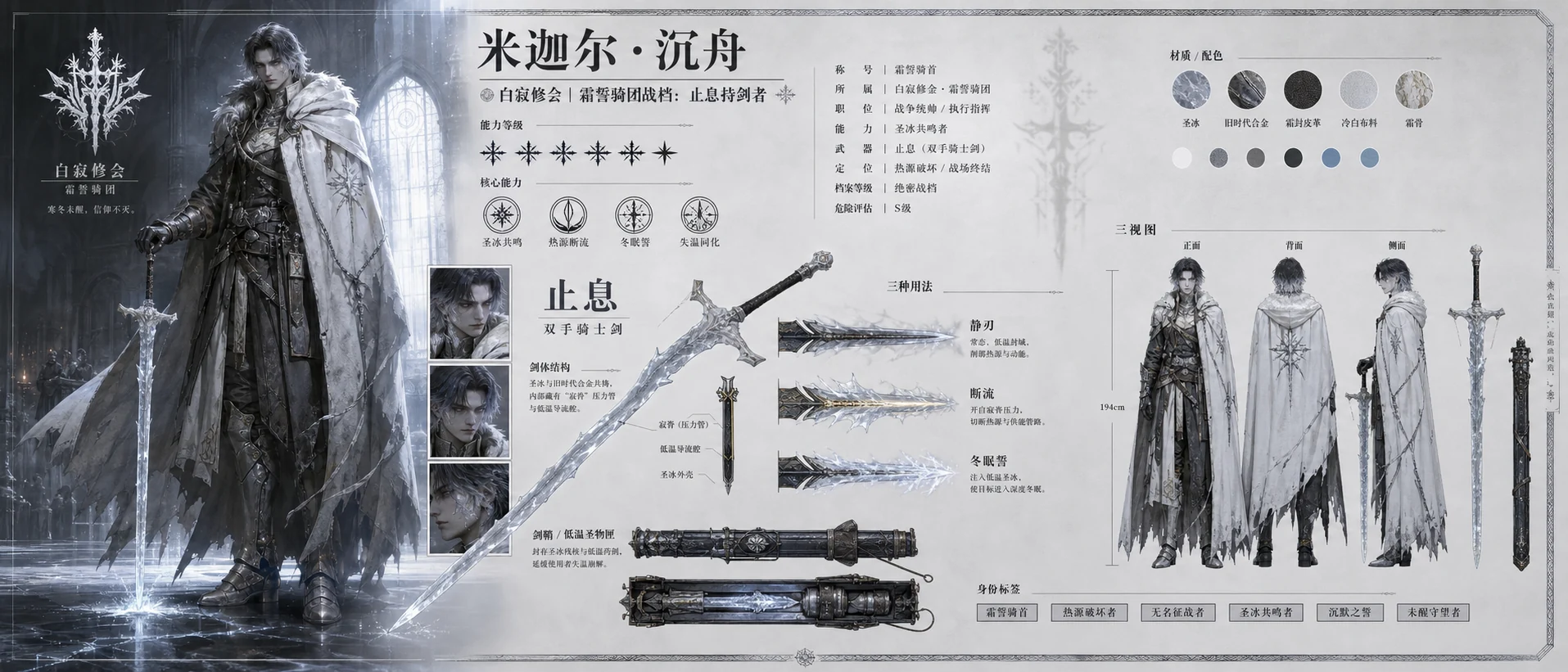 角色设定 米迦尔