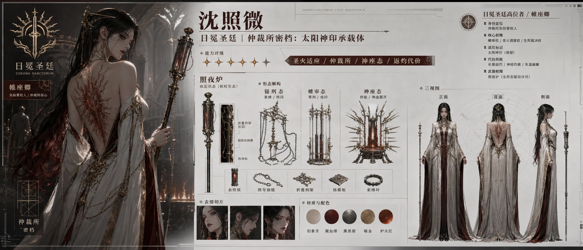 角色设定 沈照微