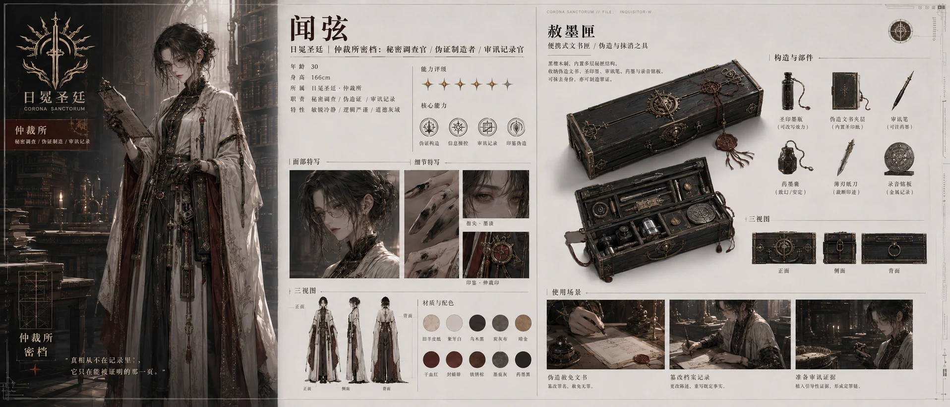 角色设定 闻弦