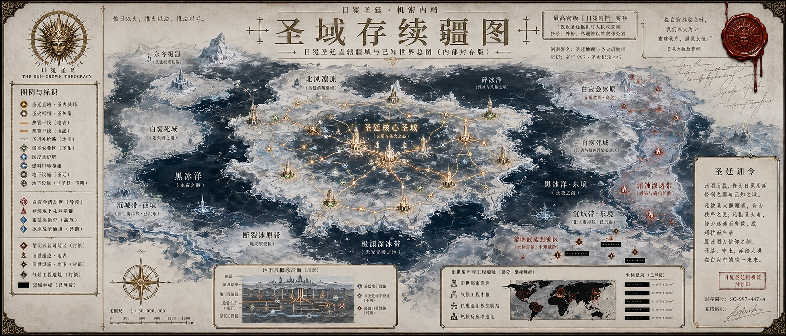 圣域存续疆图